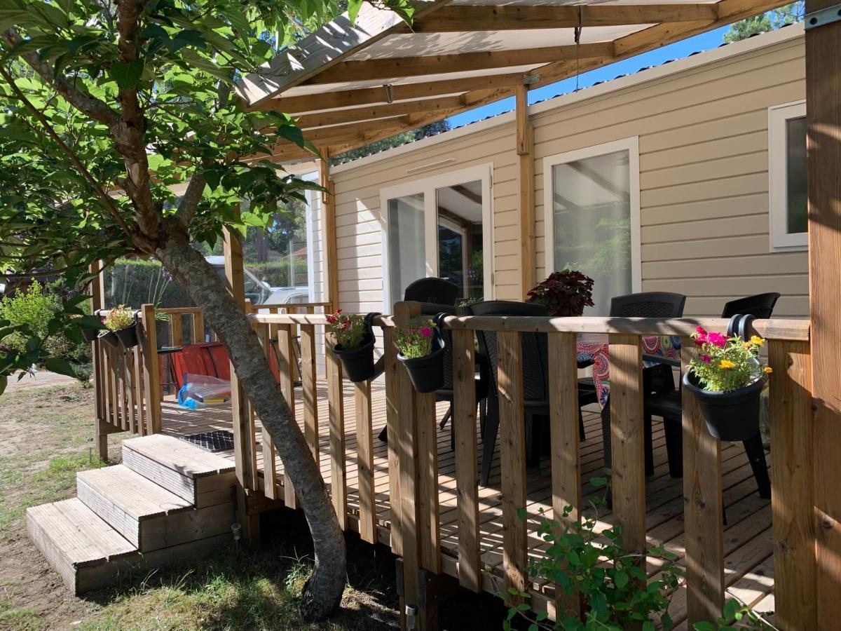 Le Mobilhome De Evelyne Et Serge Lit-et-Mixe Exterior foto