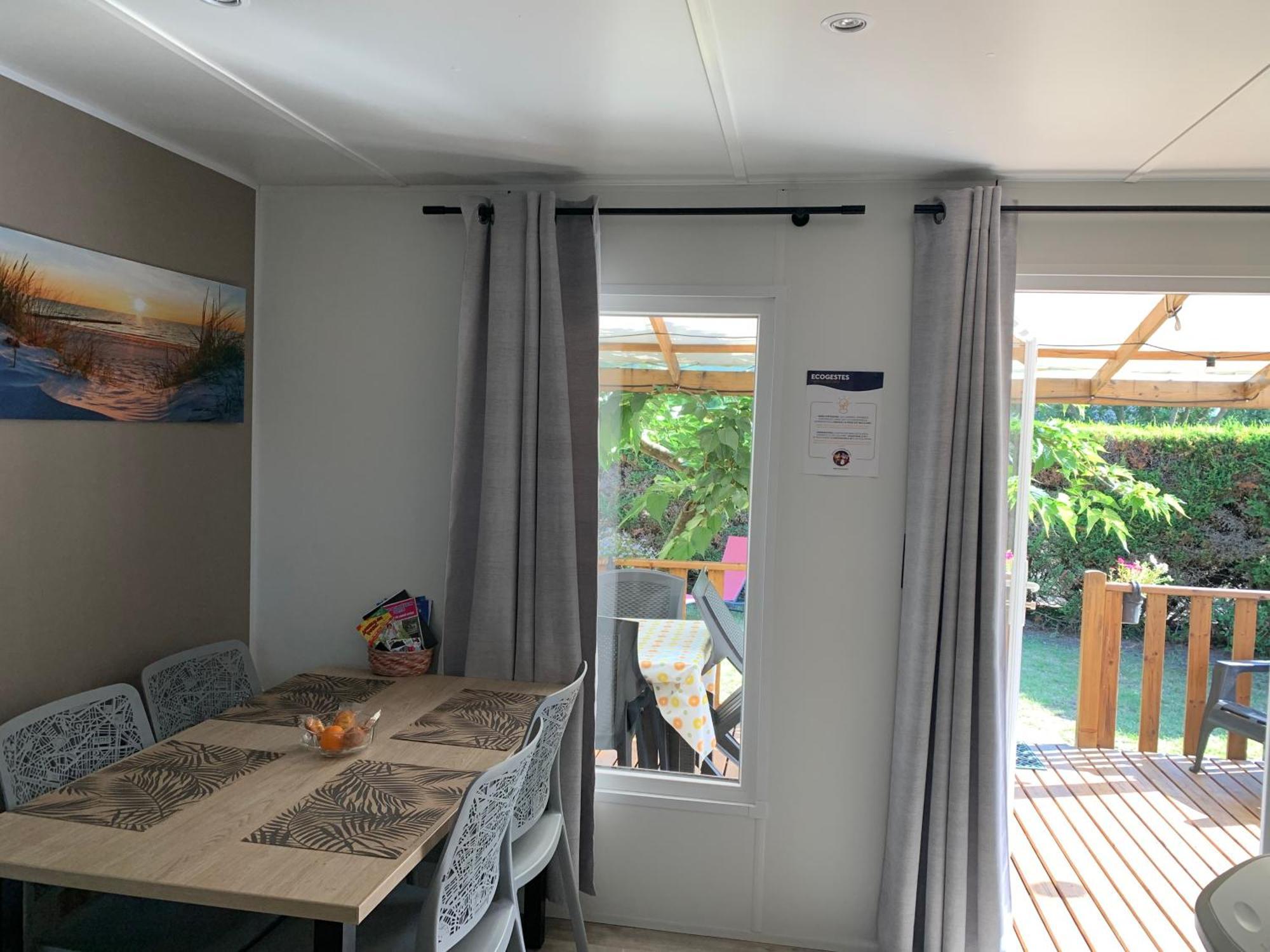 Le Mobilhome De Evelyne Et Serge Lit-et-Mixe Exterior foto